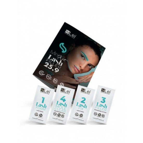 MINI KIT LASH FILLER 25.9 laminação de pestanas 4 x 1,2 ml