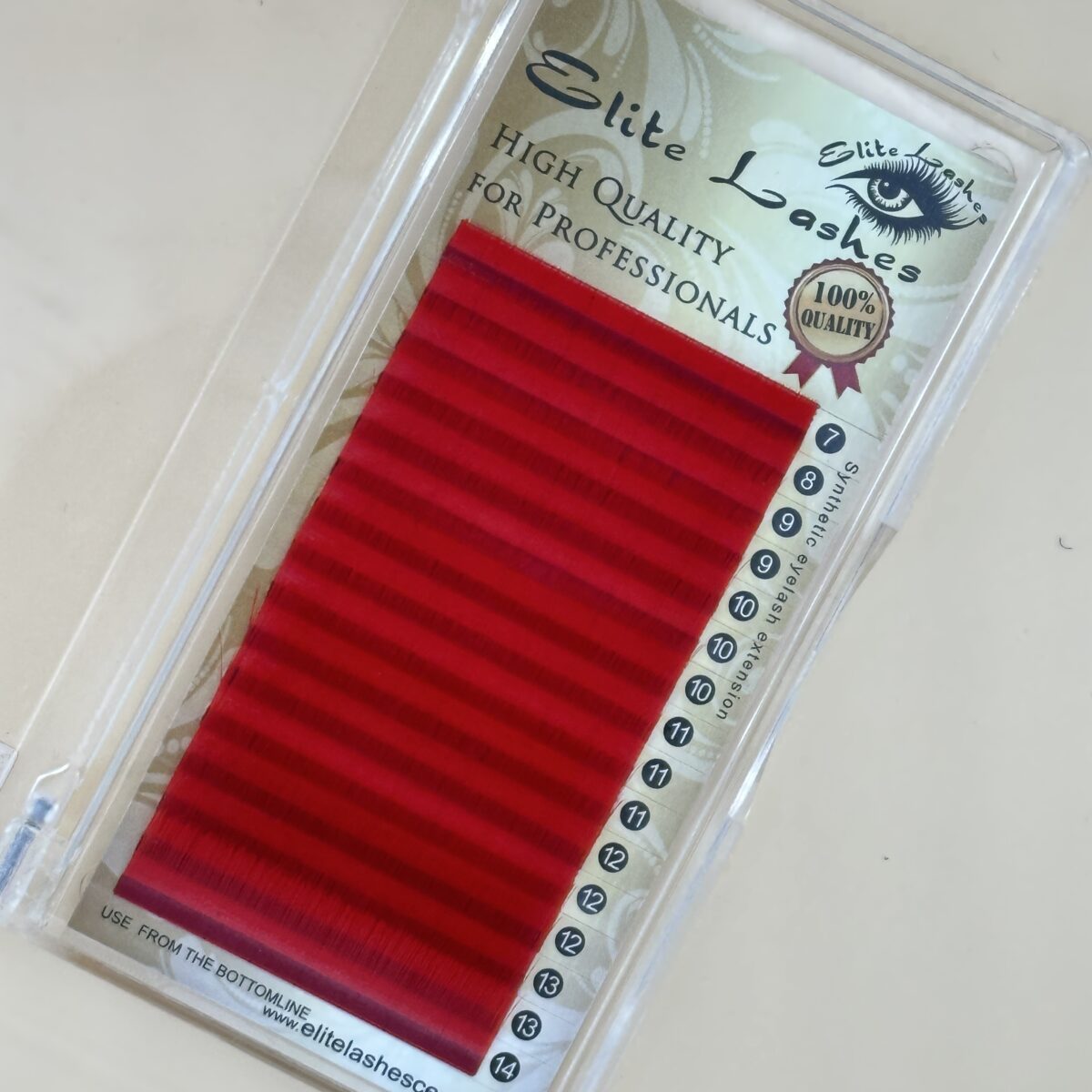 Pestanas 0.07 C em cores  mix ( 7-14mm)